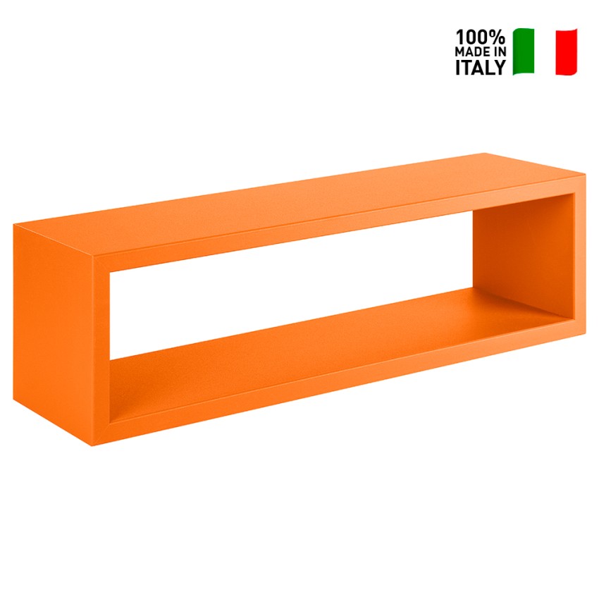 Estante de pared de cubo rectangular Estantería de diseño moderno Regolo - Imagen 4 de 101