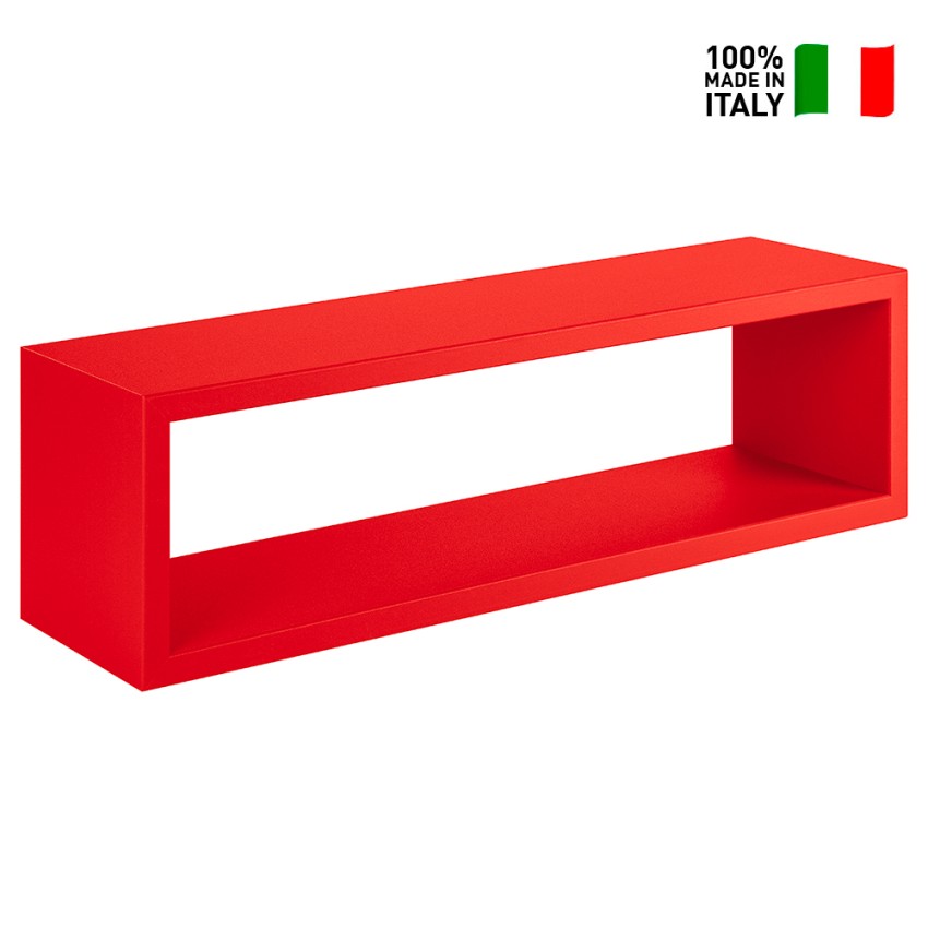 Estante de pared de cubo rectangular Estantería de diseño moderno Regolo - Imagen 12 de 101