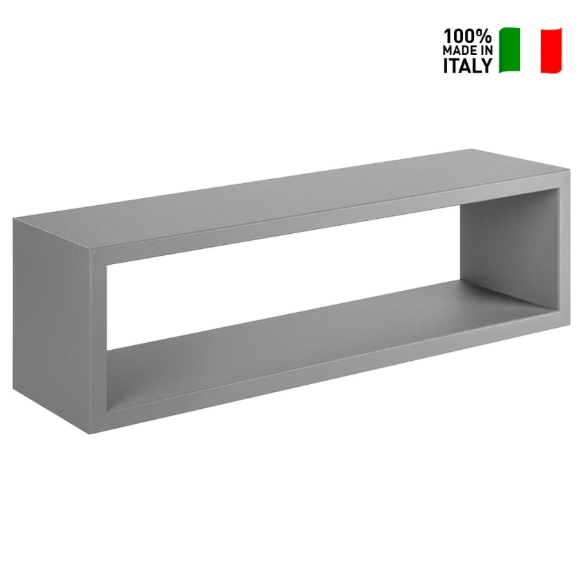 Estante de pared de cubo rectangular Estantería de diseño moderno Regolo - Imagen 28 de 101
