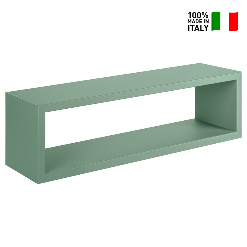 Estante de pared de cubo rectangular Estantería de diseño moderno Regolo - Imagen 96 de 101