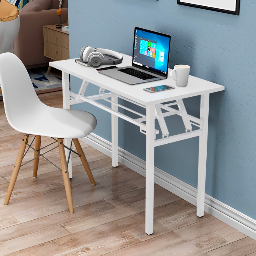 Escritorio oficina plegable salvaespacio 2 niveles Foldesk Plus 100 x 60 cm - Imagen 3 de 13