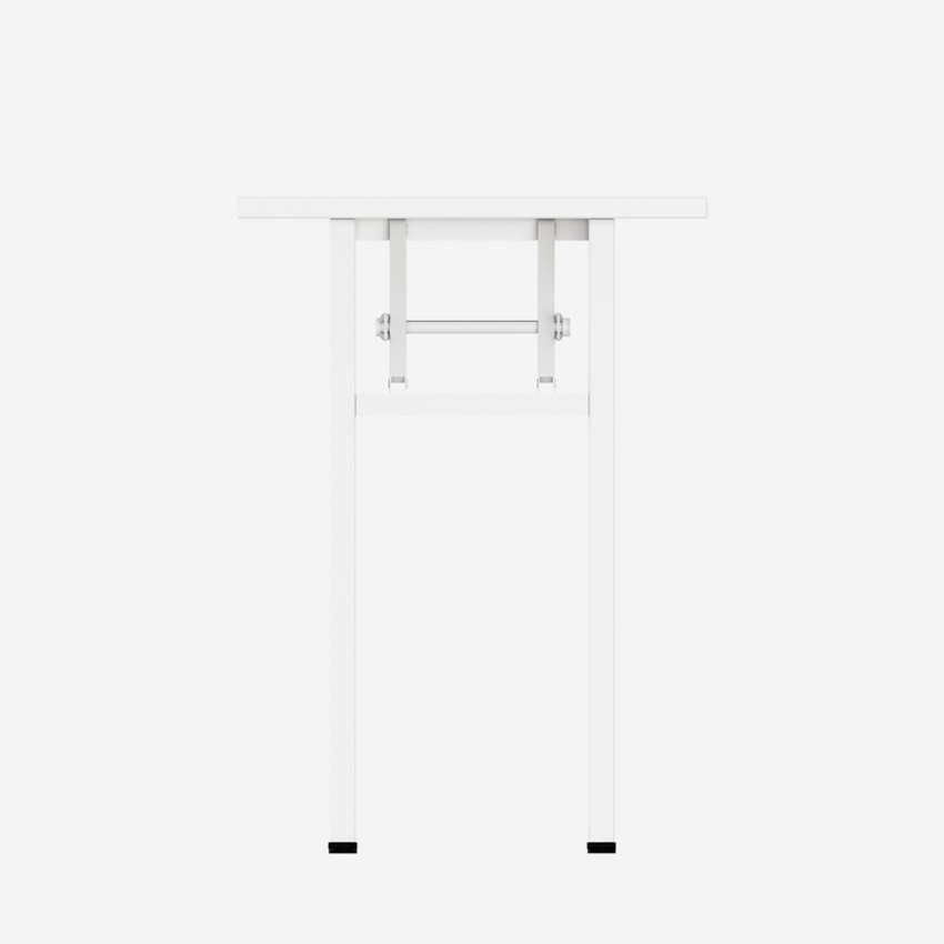 Escritorio oficina plegable salvaespacio 2 niveles Foldesk Plus 100 x 60 cm - Imagen 6 de 13