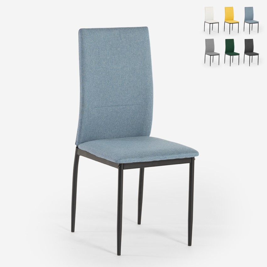 Silla comedor de tela cocina restaurante estilo moderno Gala - Imagen 26 de 37