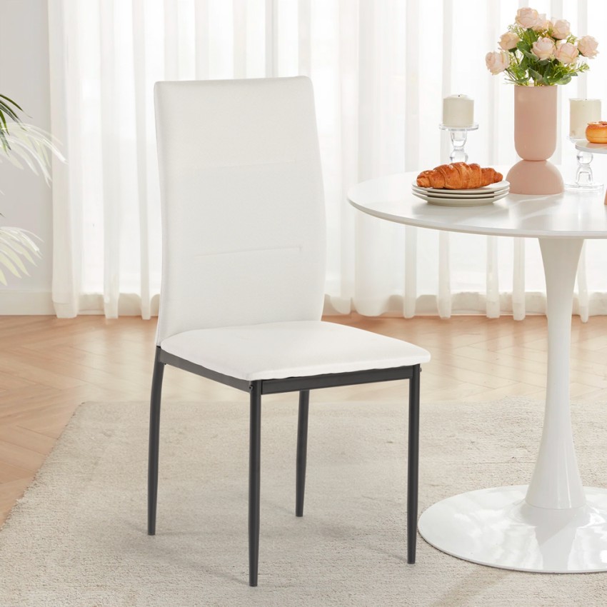 Silla comedor de tela cocina restaurante estilo moderno Gala - Imagen 9 de 37