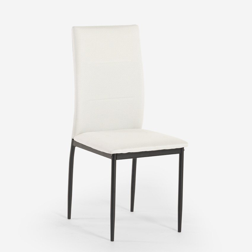 Silla comedor de tela cocina restaurante estilo moderno Gala - Imagen 10 de 37