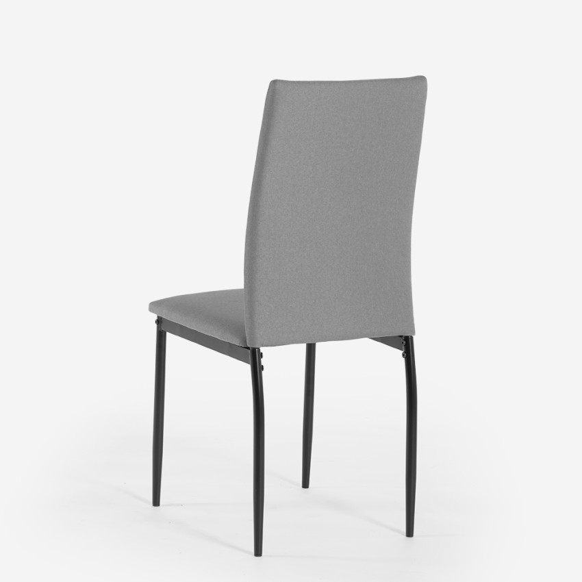 Silla comedor de tela cocina restaurante estilo moderno Gala - Imagen 5 de 37