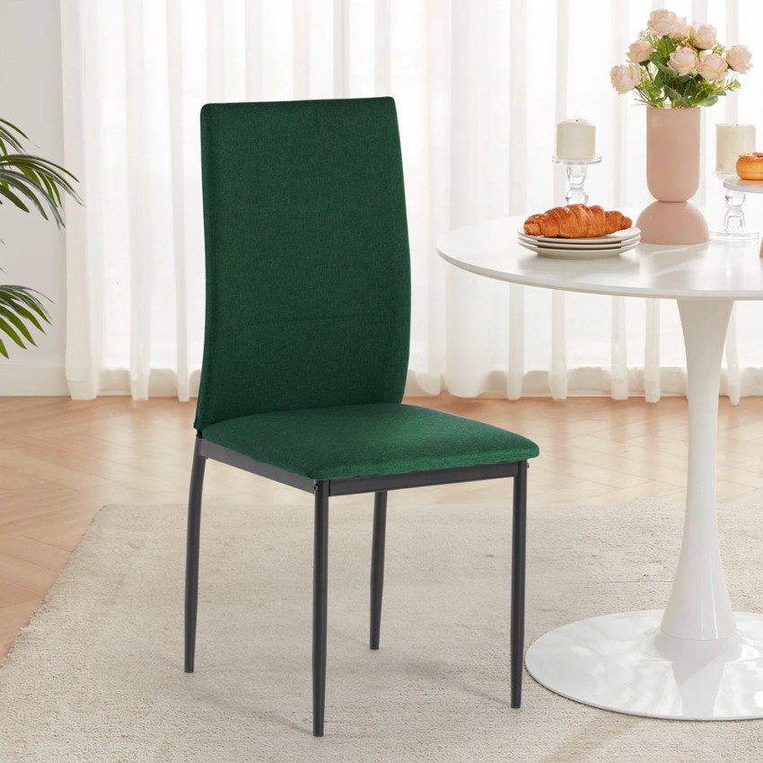 Silla comedor de tela cocina restaurante estilo moderno Gala - Imagen 15 de 37