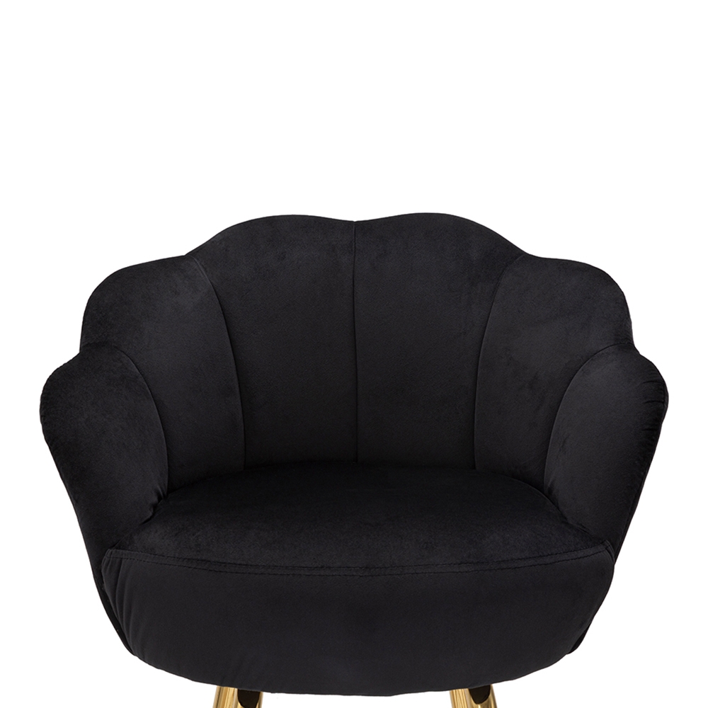 Taburete de bar cocina con respaldo floral patas doradas h90cm Vienna - Imagen 9 de 31