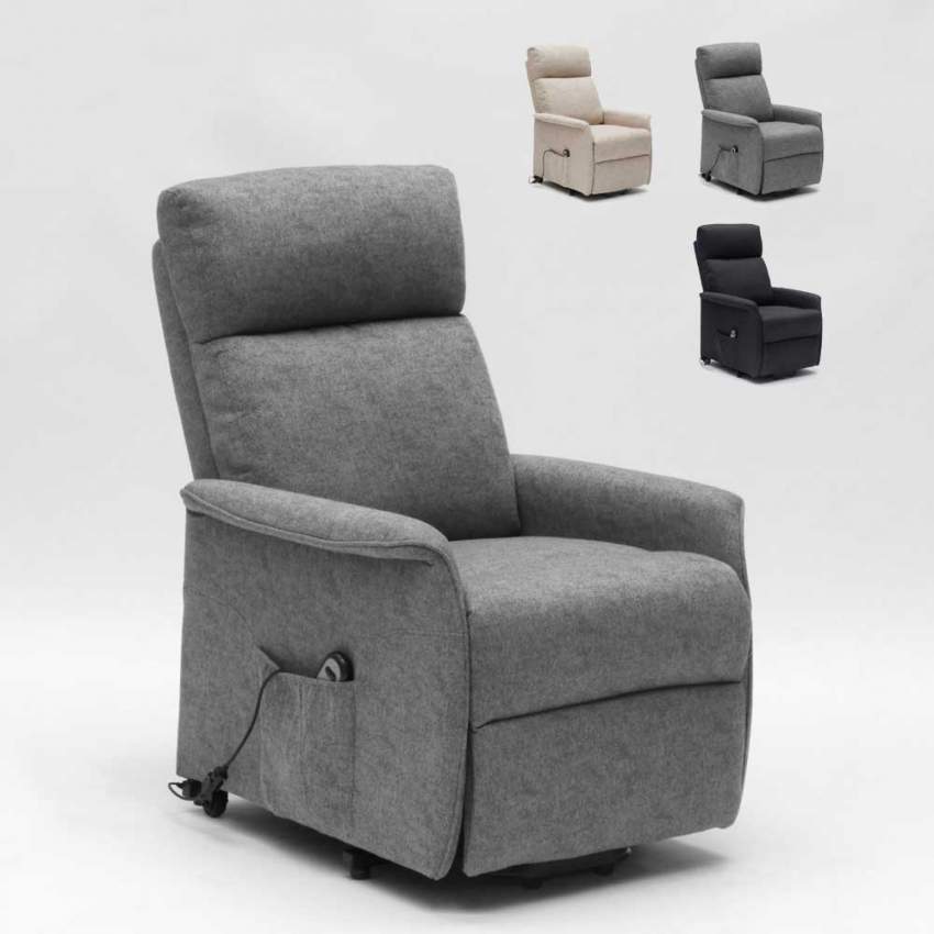 Sillón Relax Reclinable Eléctrico con Sistema Power-Lift Giorgia máximo confort - Imagen 10 de 25