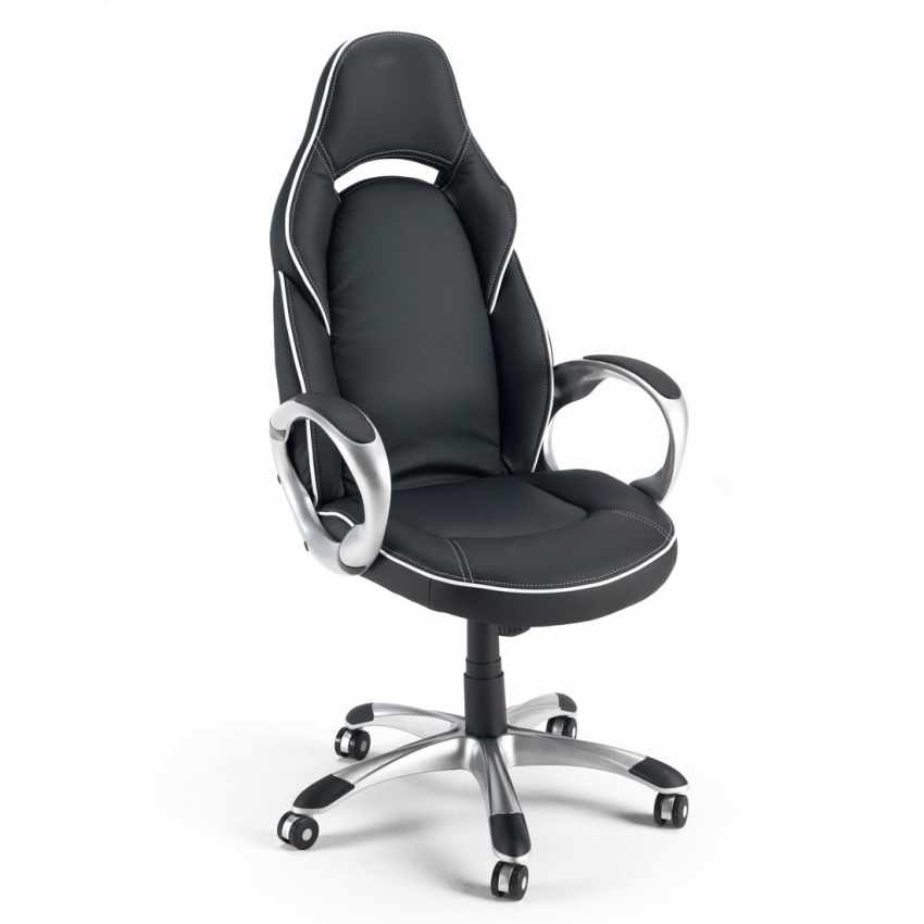 Sillón Cuero Artificial Estilo Deportivo Racing CLASSIC Sillón Cuero Artificial Estilo Deportivo Racing CLASSIC