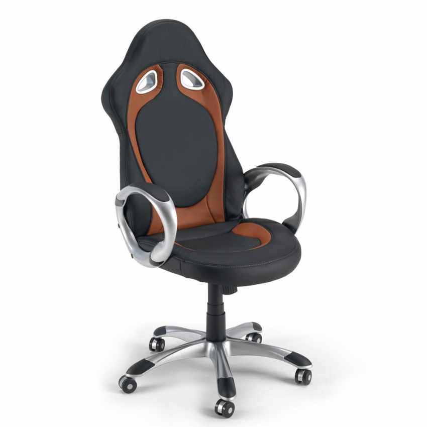 Sillón Cuero Artificial Estilo Deportivo RACE Sillón Cuero Artificial Estilo Deportivo RACE