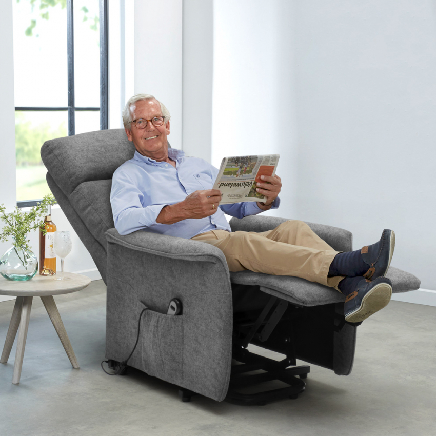 Sillón Relax Reclinable Eléctrico con Sistema Power-Lift Giorgia máximo confort - Imagen 11 de 25