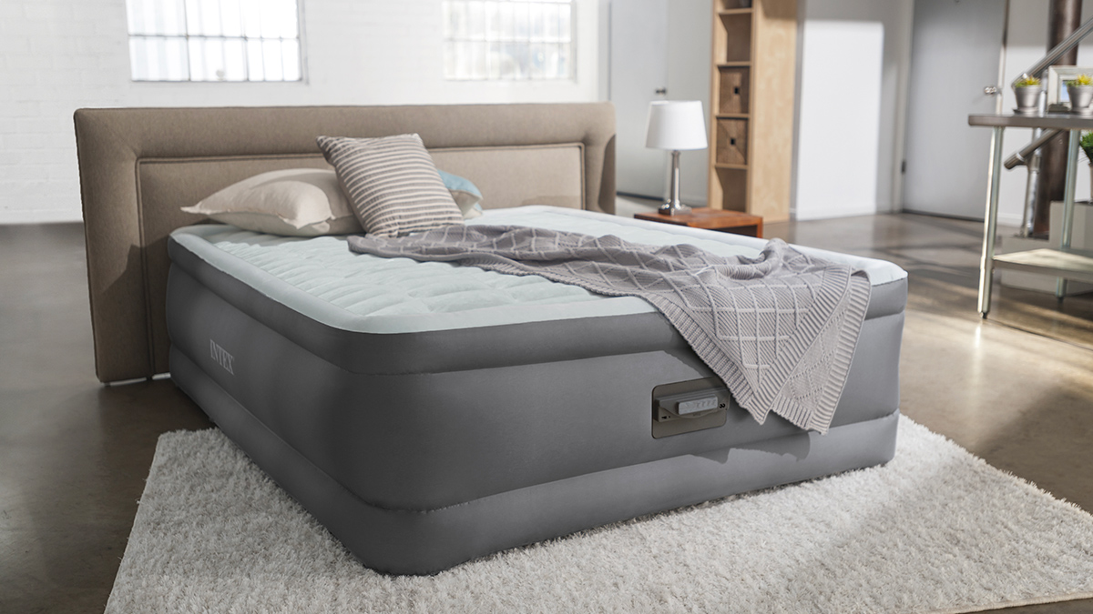 Intex - cama de aire doble Supreme Air-flow con Fiber-Tech