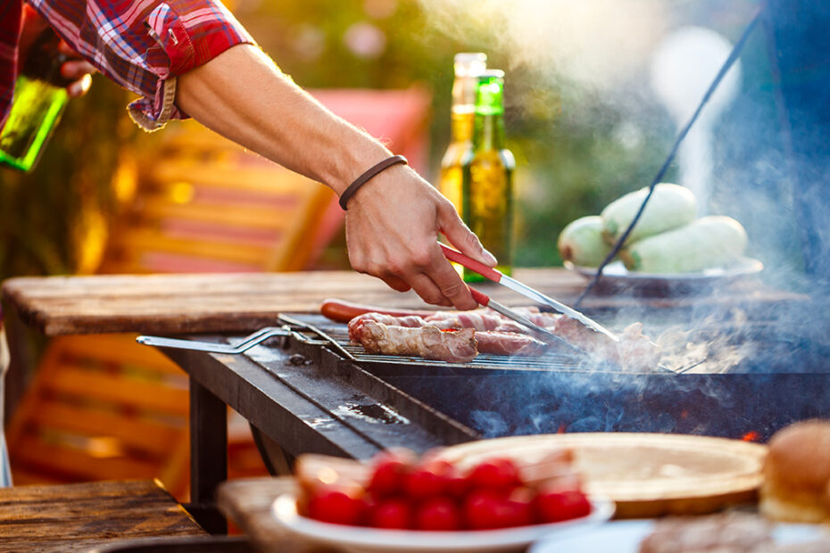 Barbacoa sin humo para mesa con ventilador Merapi