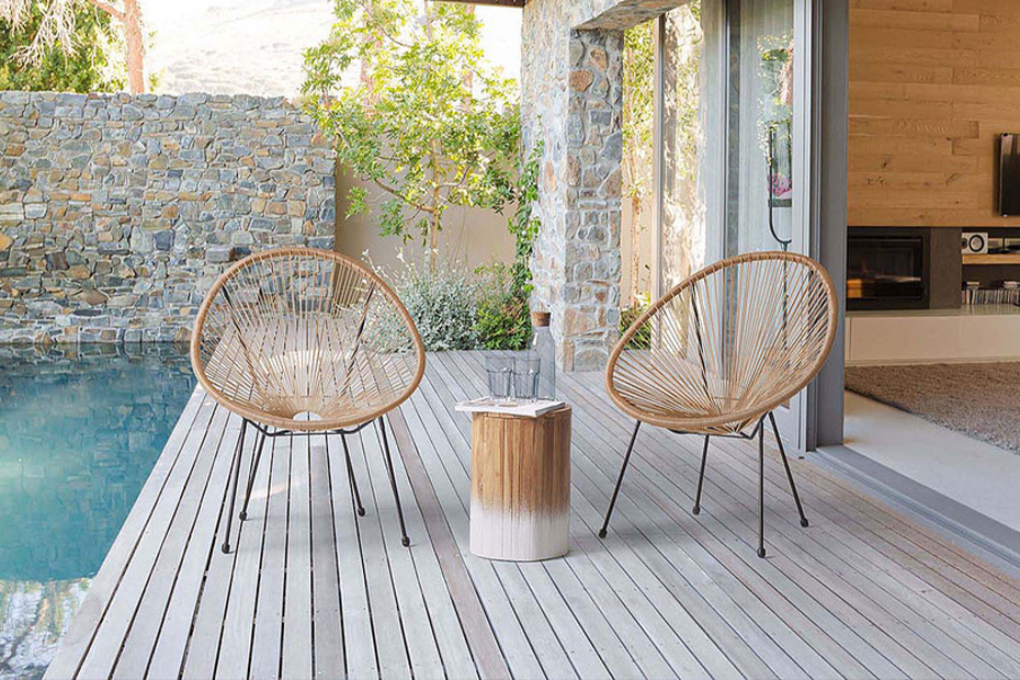 5 tips para elegir los muebles ideales para tu terraza