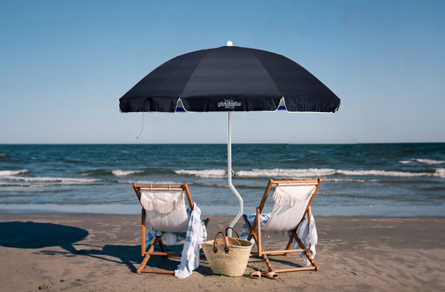 come piantare l'ombrellone in spiaggia