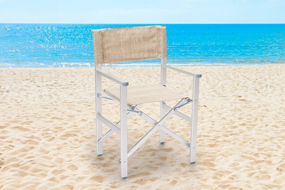 sedia da spiaggia pieghevole