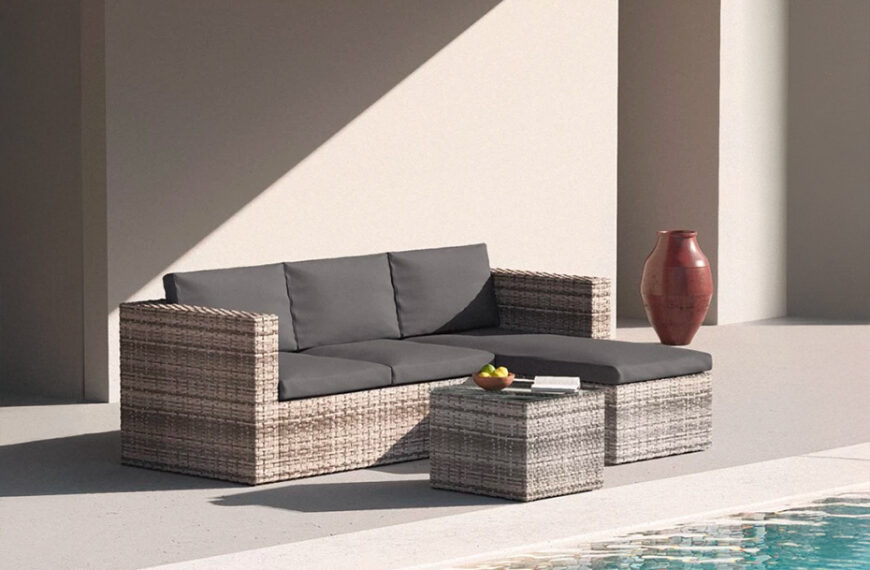 mobili in rattan